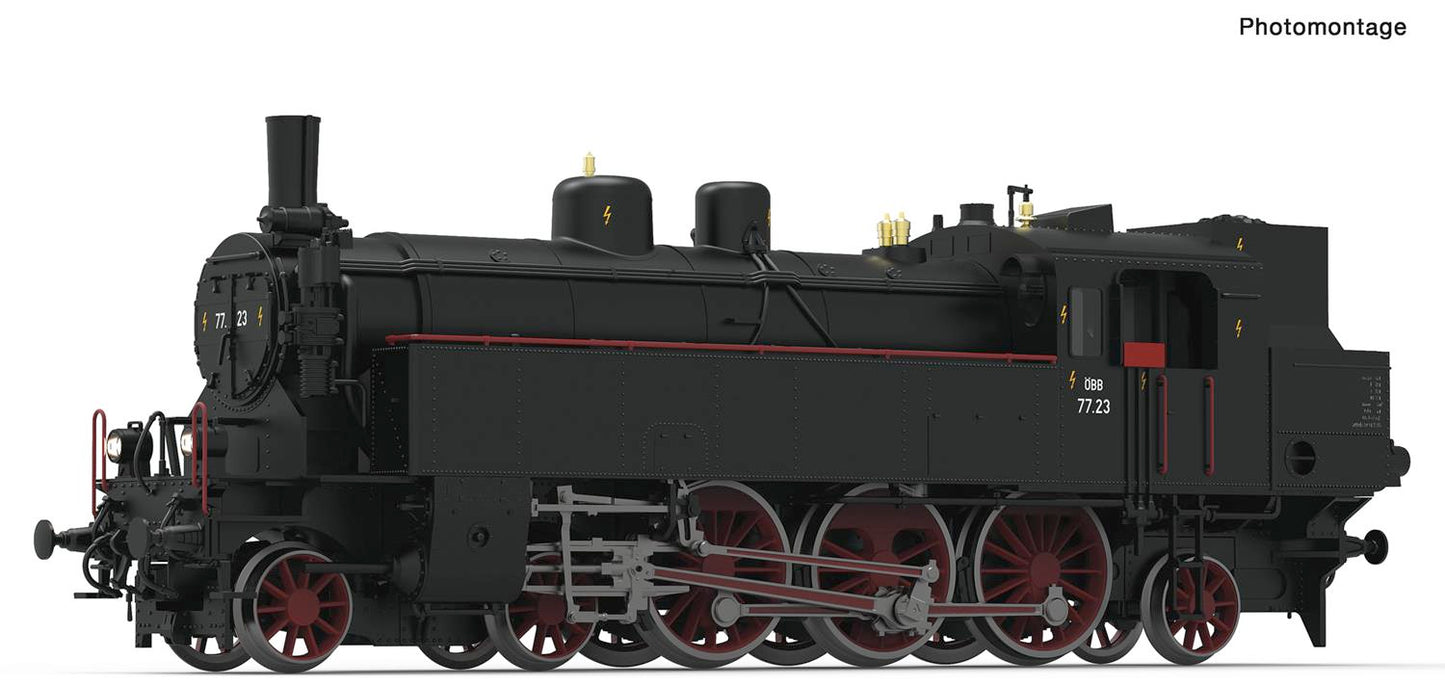 Roco 70076 OBB Rh77.23 Steam Locomotive III (DCC-Sound) HO