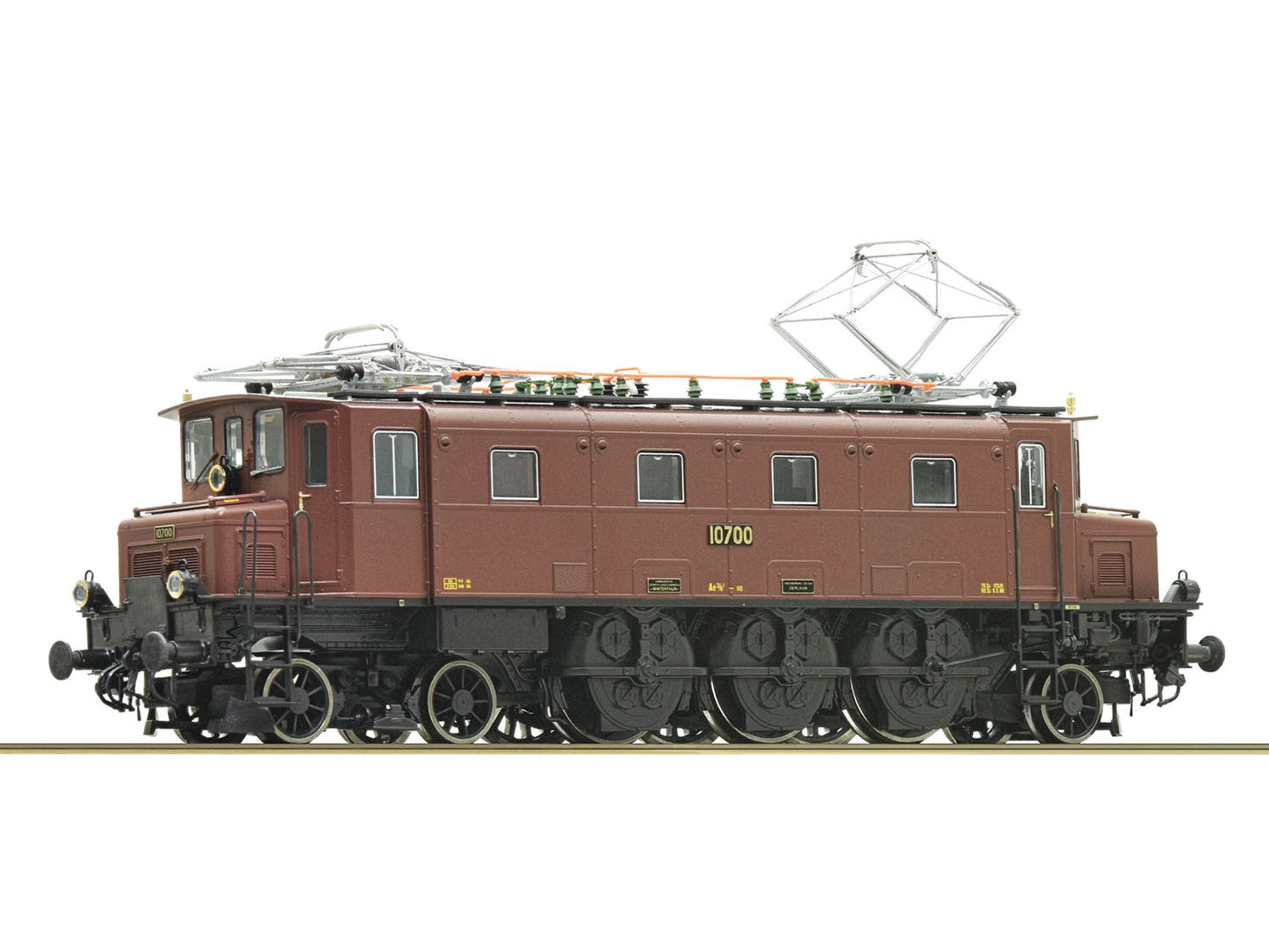 Roco 70090 SBB Ae 3/6 10700 Electric Locomotive III (DCC-Sound) HO