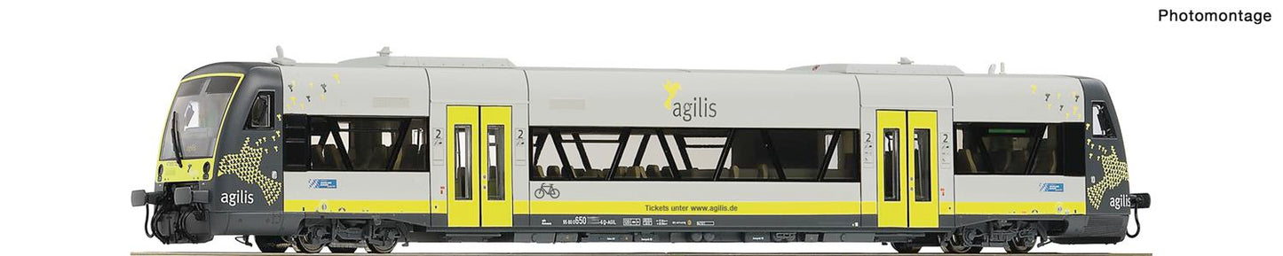Roco 70183 Agilis VT650 Diesel Railcar VI (DCC-Sound) HO