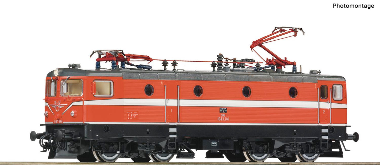 Roco 70454 OBB Rh1043.04 Electric Locomotive IV (DCC-Sound) HO