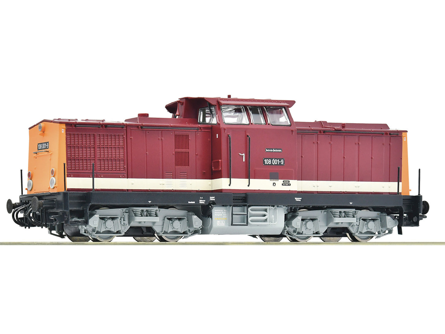 Roco DR BR108 001-9 Diesel Locomotive IV (DCC-Sound) RC70818 HO Gauge