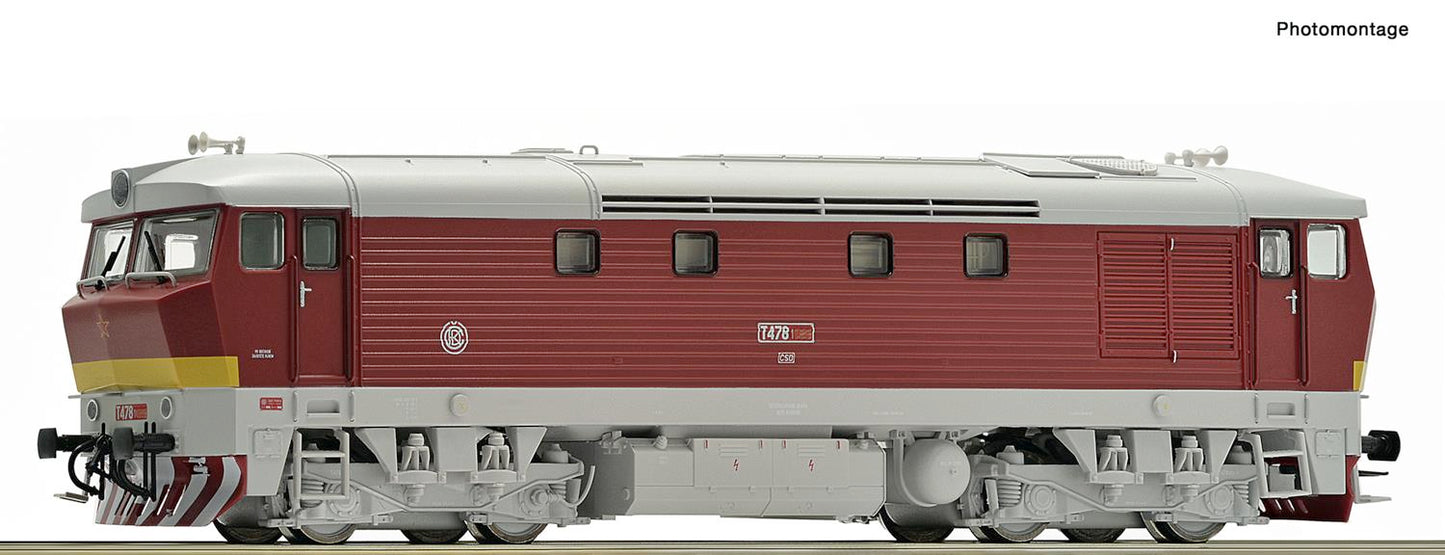 Roco 70920 CSD T478.1 Diesel Locomotive IV HO