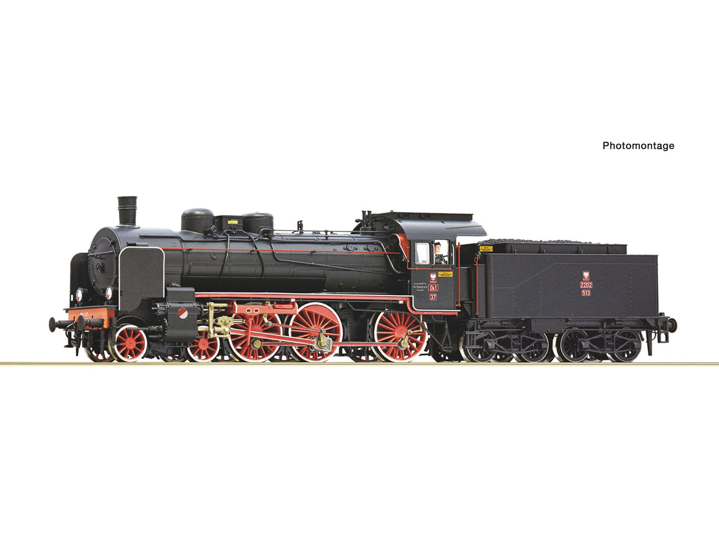 Roco 7100050 PKP Ok1-37 Steam Locomotive IV HO Gauge