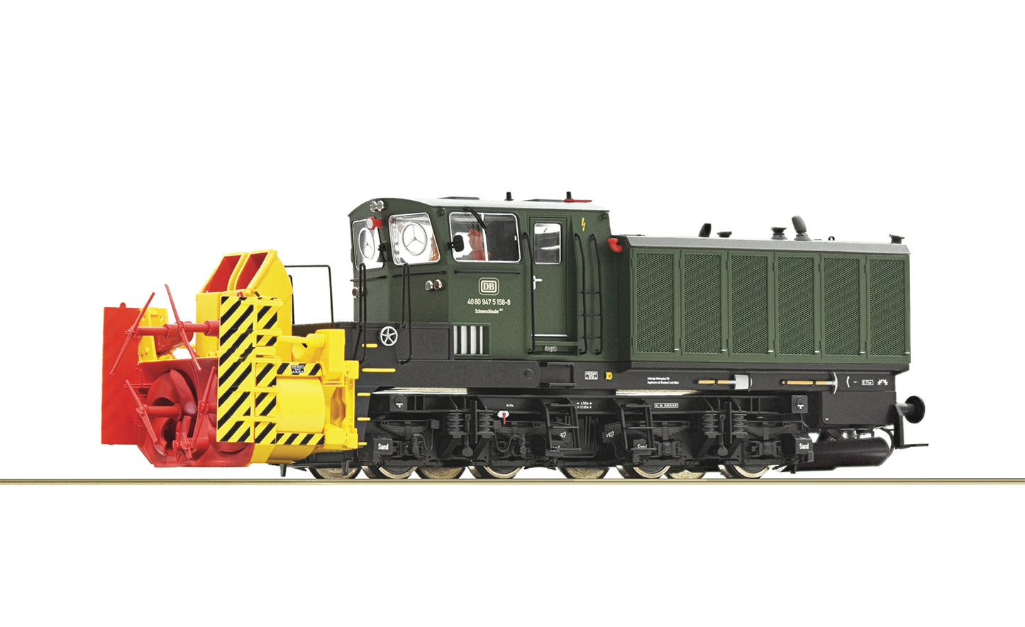 Roco 71002 DB Beilhack Rotary Snow Blower IV (DCC-Sound) HO