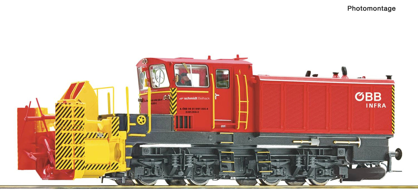Roco 71003 OBB Infra Beilhack Rotary Snow Blower VI (DCC-Sound) HO
