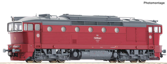 Roco 71021 CSD T478.3089 Diesel Locomotive IV (DCC-Sound) HO