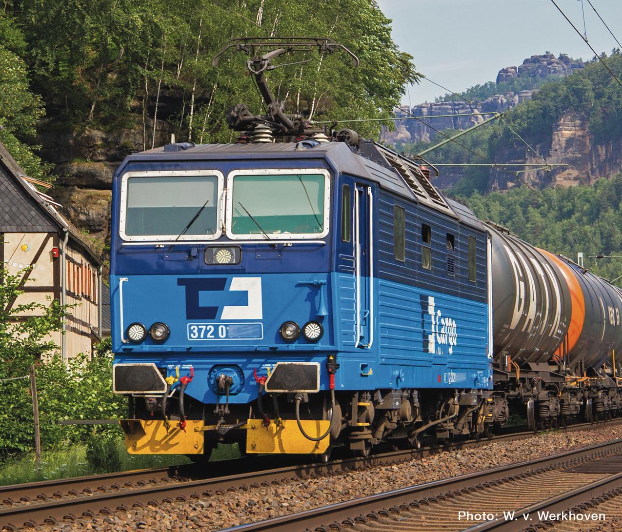 Roco 71225 CD Cargo Rh372 Electric Locomotive VI HO