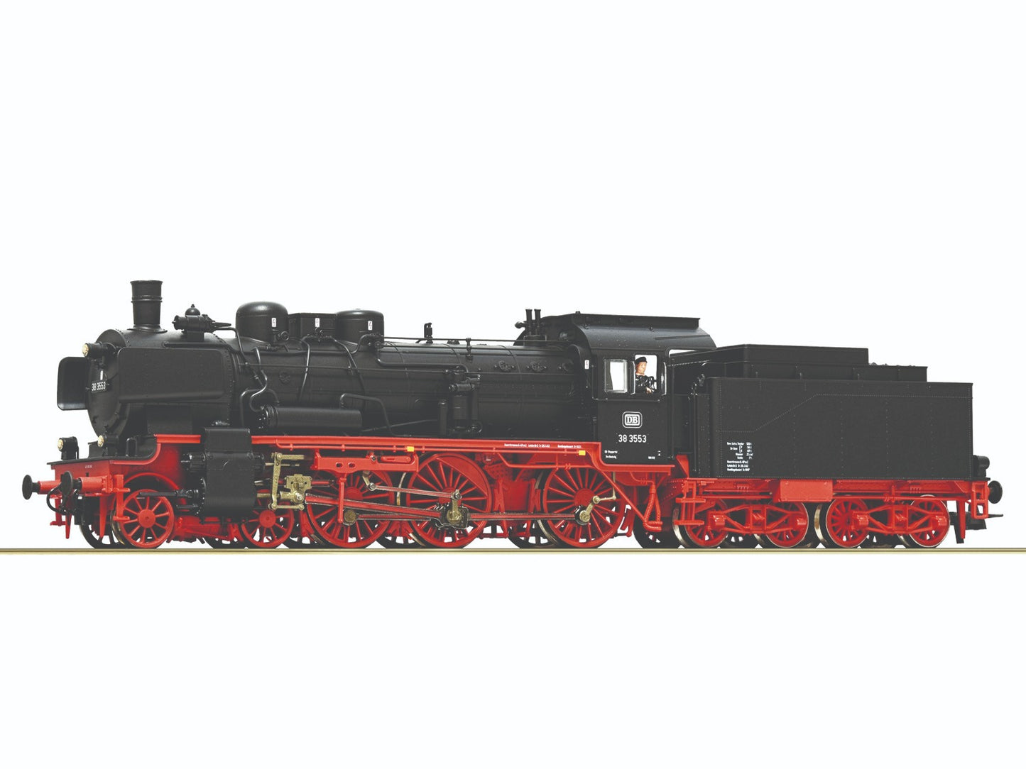 Roco DB BR38 3553 Steam Locomotive III (DCC-Sound) RC71388 HO Gauge