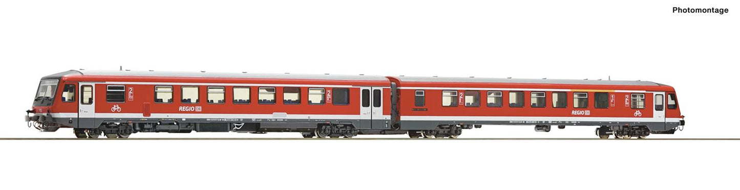 Roco 72079 DBAG BR628 601-6 2 Car DMU VI (DCC-Sound) HO