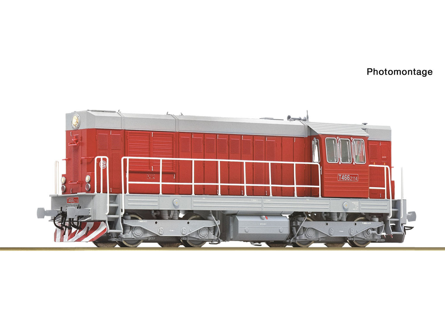 Roco 7300022 CSD T466 2220 Diesel Locomotive IV HO Gauge
