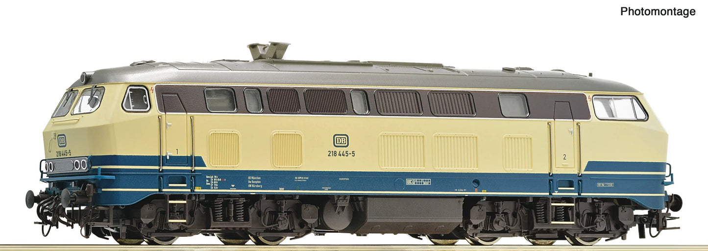 Roco DB BR218 445-5 Diesel Locomotive IV RC7300041 HO Gauge