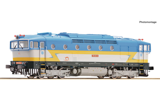 Roco ZSSK Rh750 183-6 Diesel Locomotive VI RC7300056 HO Gauge