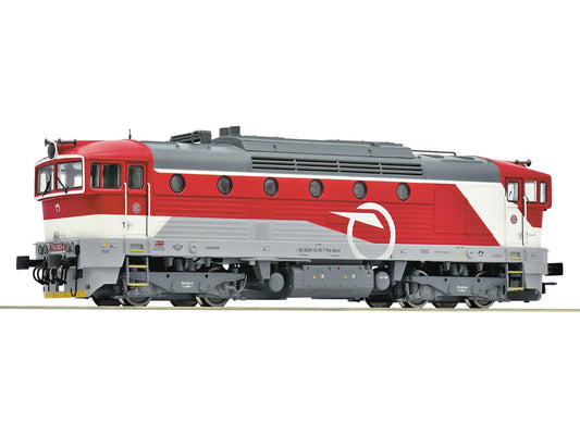 Roco ZSSK Rh754 083-4 Diesel Locomotive VI RC7300082 HO Gauge