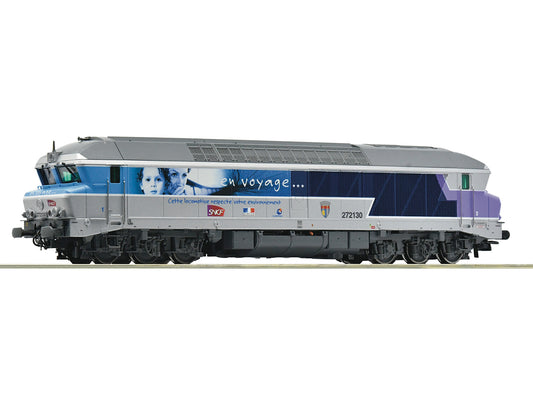 Roco SNCF en voyage CC 72130 Diesel Locomotive V (DCC-Sound) HO Gauge RC7310027