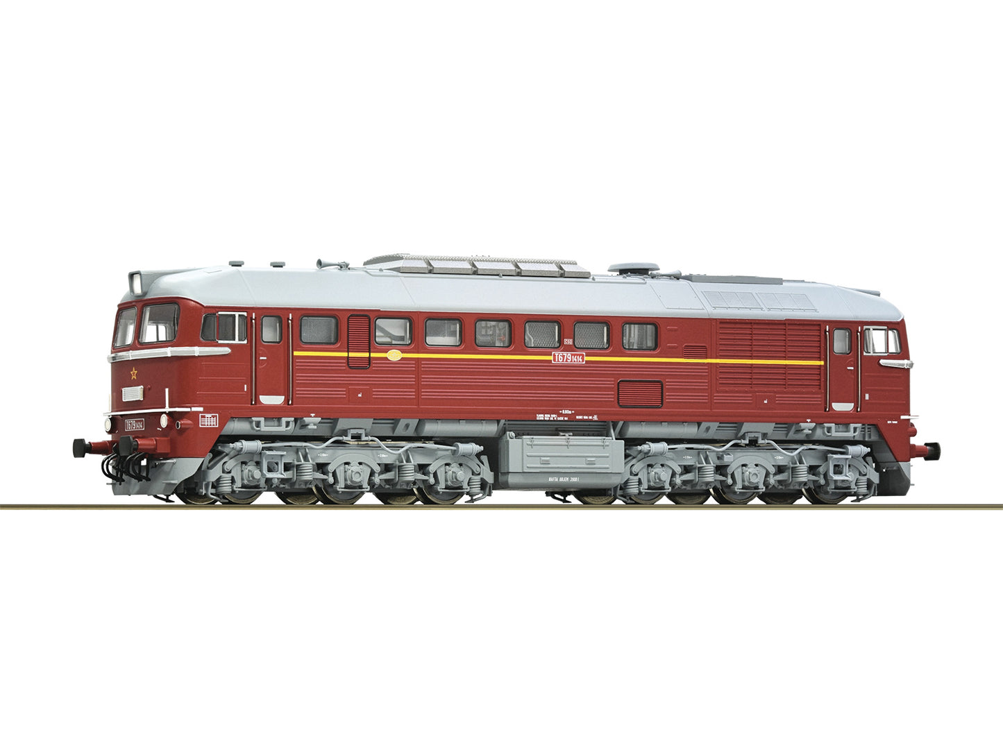 Roco CSD T679.1 Diesel Locomotive IV (DCC-Sound) HO Gauge RC7310040