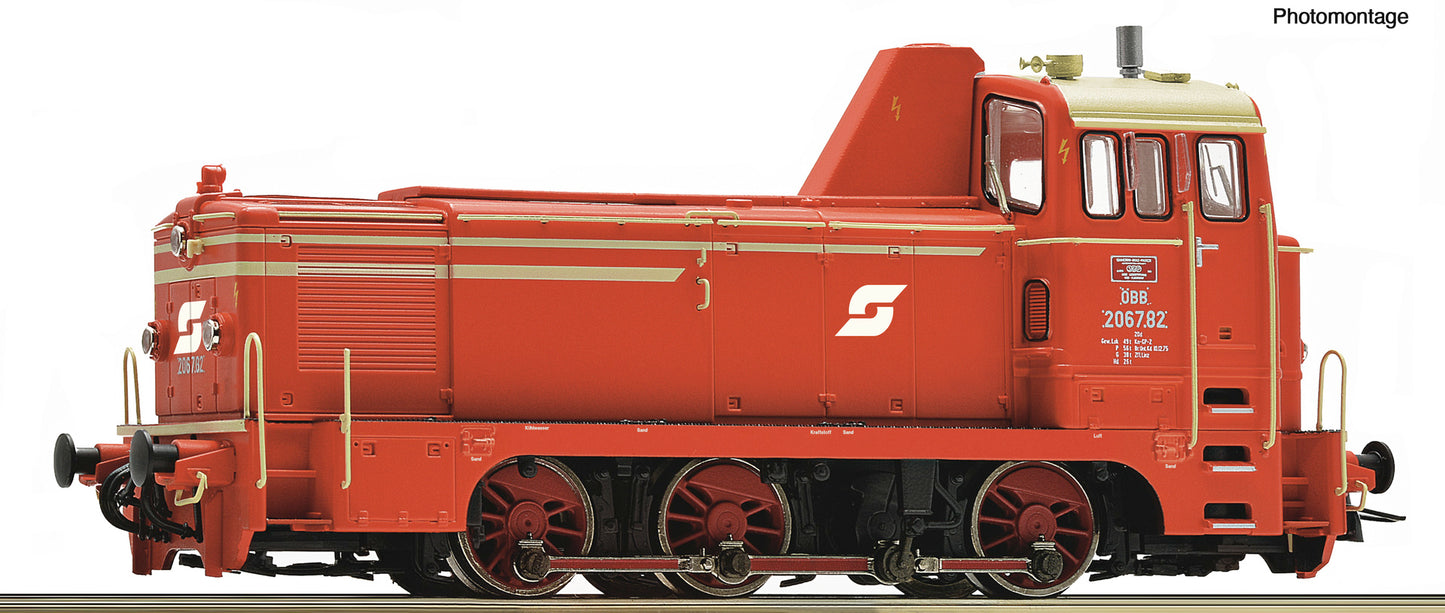 Roco OBB Rh2067.82 Diesel Locomotive IV (DCC-Sound) RC7310064 HO Gauge