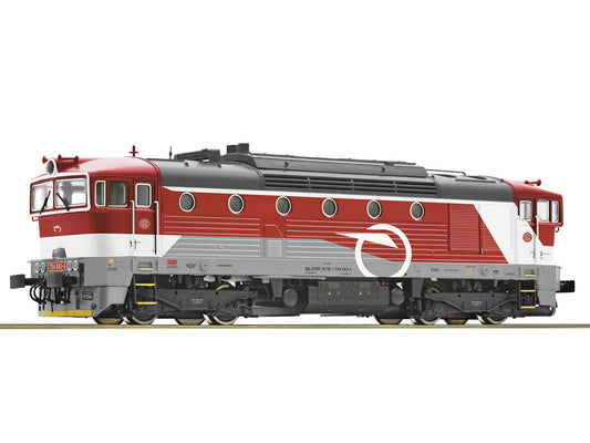 Roco 7310082 ZSSK Rh754 083-4 Diesel Locomotive VI (DCC-Sound) HO Gauge