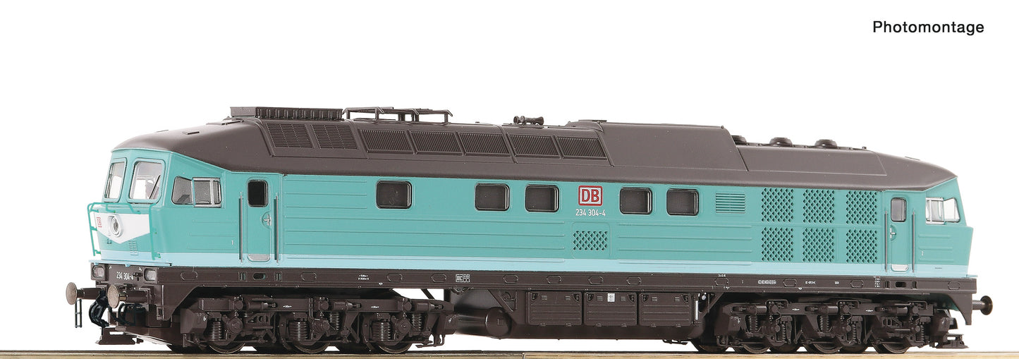 Roco DBAG BR234 304-4 Diesel Locomotive V (~AC-Sound) RC7320059 HO Gauge