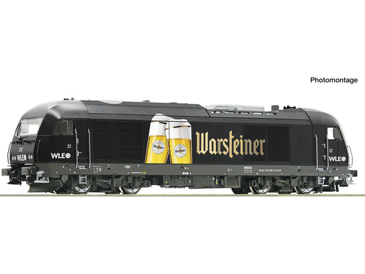 Roco 7320104 WLE ER20 22 Warsteiner Diesel Locomotive VI (~AC-Sound) HO Gauge