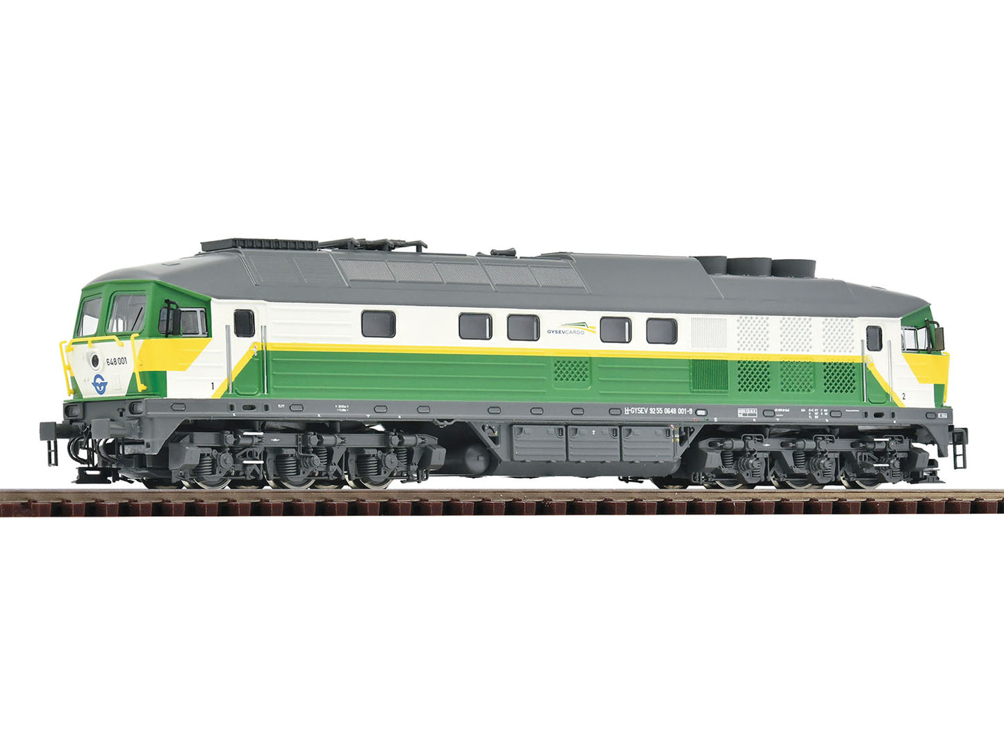 Roco Gysev Rh648 001 Diesel Locomotive VI RC7380015 TT Gauge