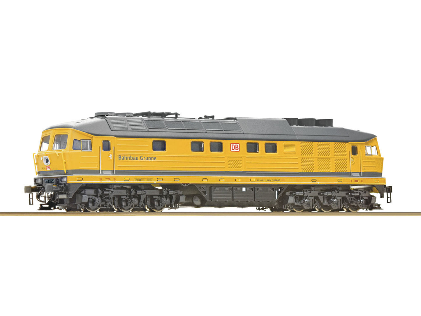 Roco DBAG BR232 550-4 Diesel Locomotive VI (DCC-Sound) RC7390024 TT Gauge