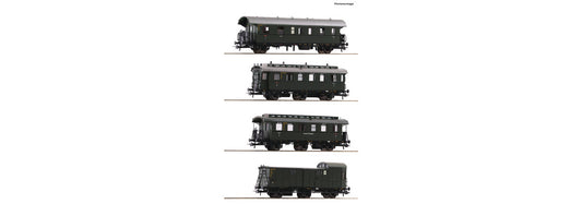 Roco DB Ame/Bme/BDmse Coach Set (4) III RC74014 HO Gauge