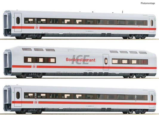Roco 74028 DBAG ICE1 Coach Set 1 (3) VI HO
