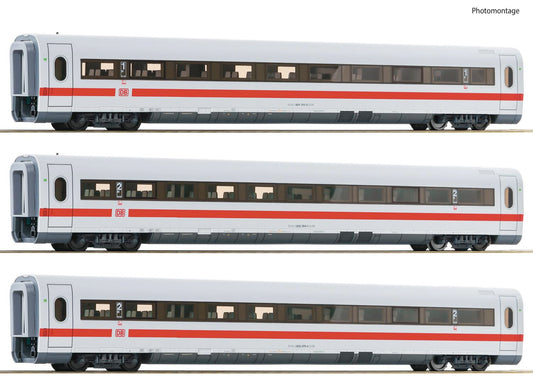 Roco 74031 DBAG ICE1 Coach Set 4 (3) VI HO