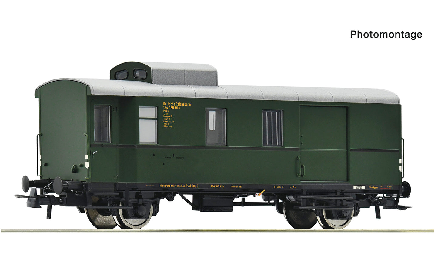 Roco DRG Pwgs41 Baggage Wagon II RC74223 HO Gauge