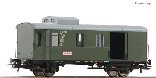 Roco 74224 DB Freight Baggage Wagon III HO