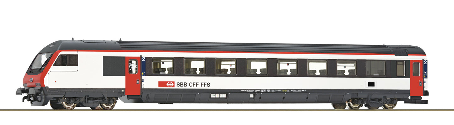 Roco SBB EW IV Bt 2nd Class Control Coach VI (DCC-Fitted) HO Gauge RC74478
