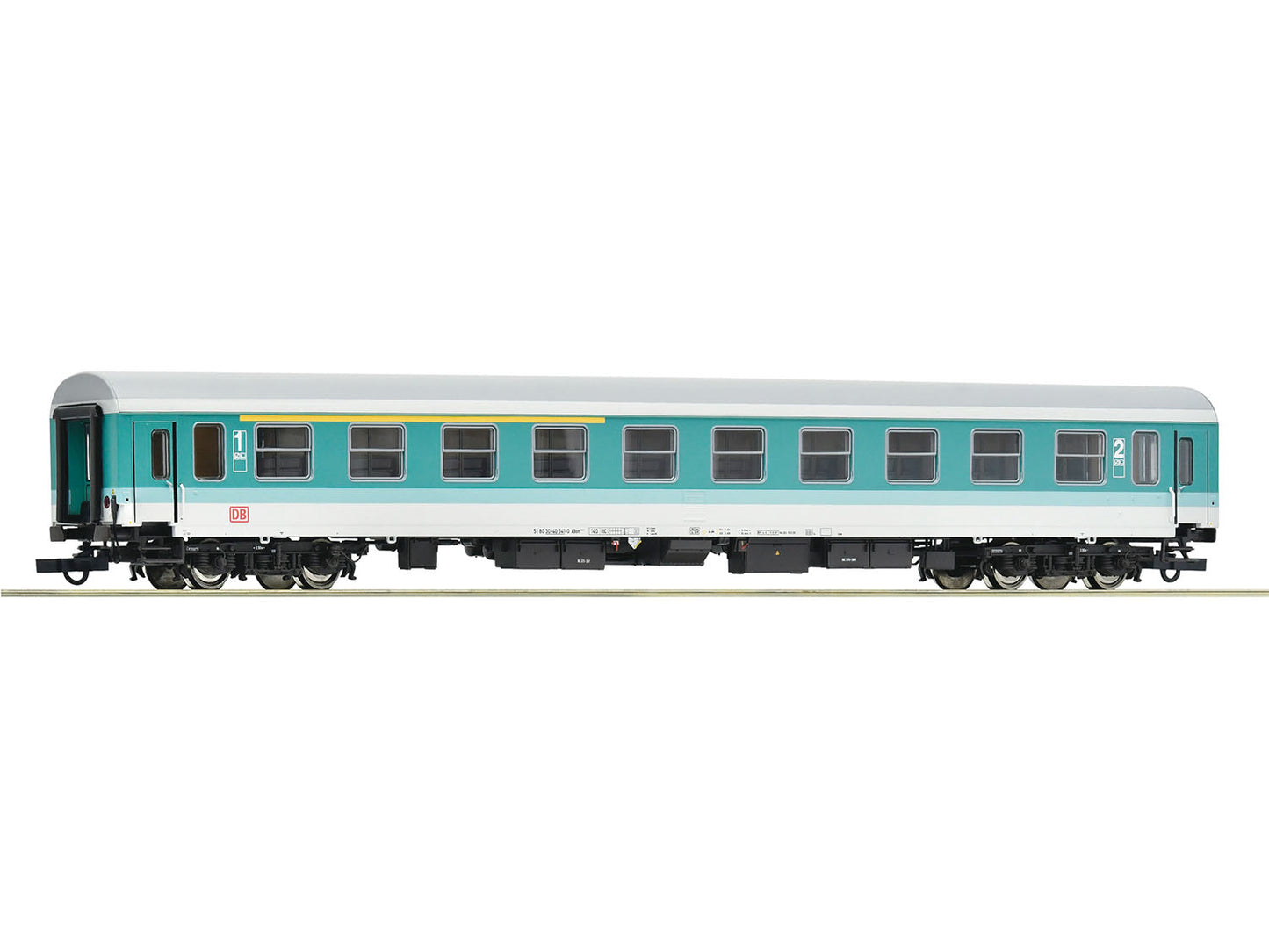 Roco DB Regio ABcm222.1 1st/2nd Class Coach V RC74808 HO Gauge