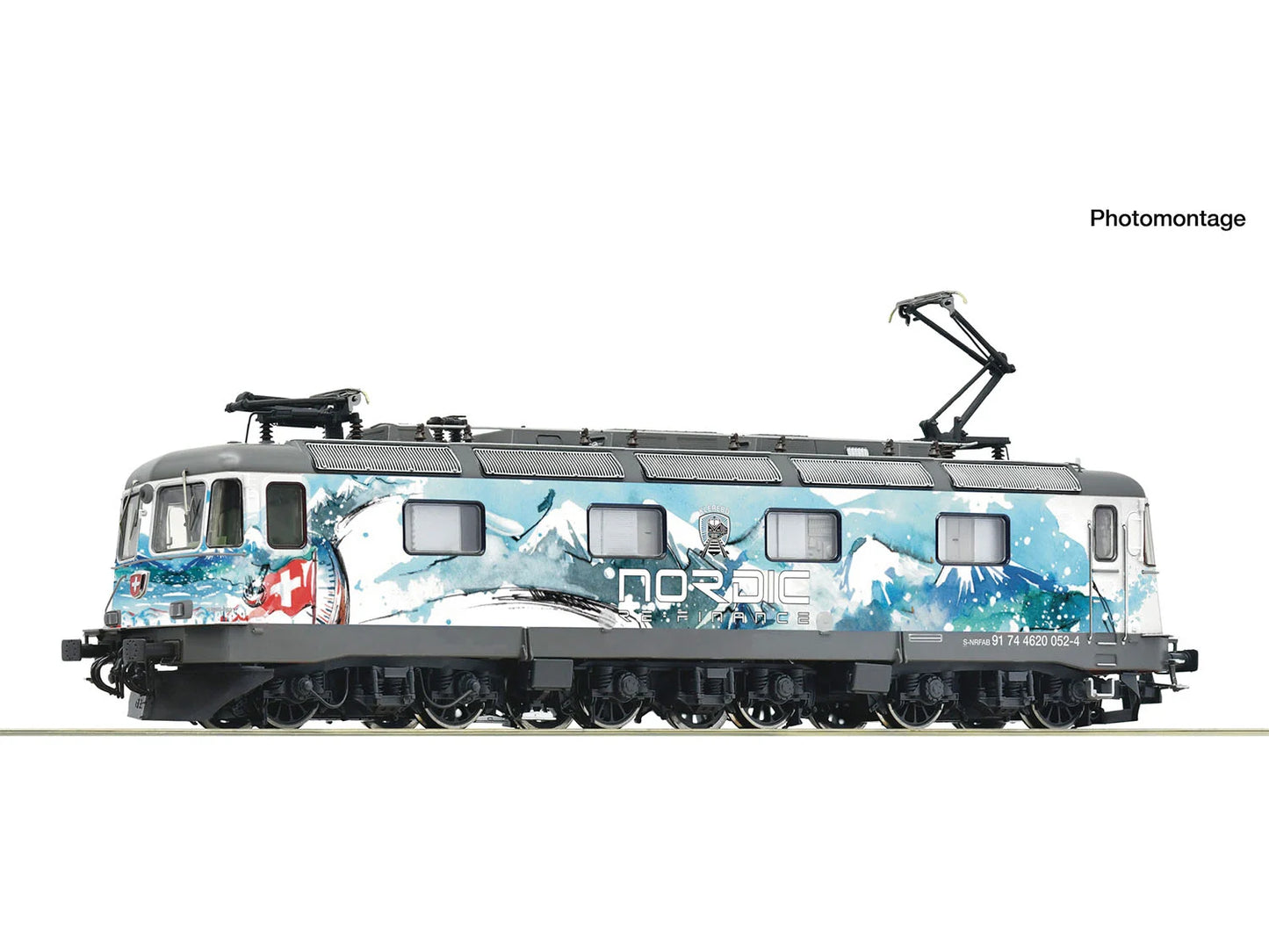 Roco 7500211 NRFAB 4620 052-4 Electric Locomotive VI HO Gauge