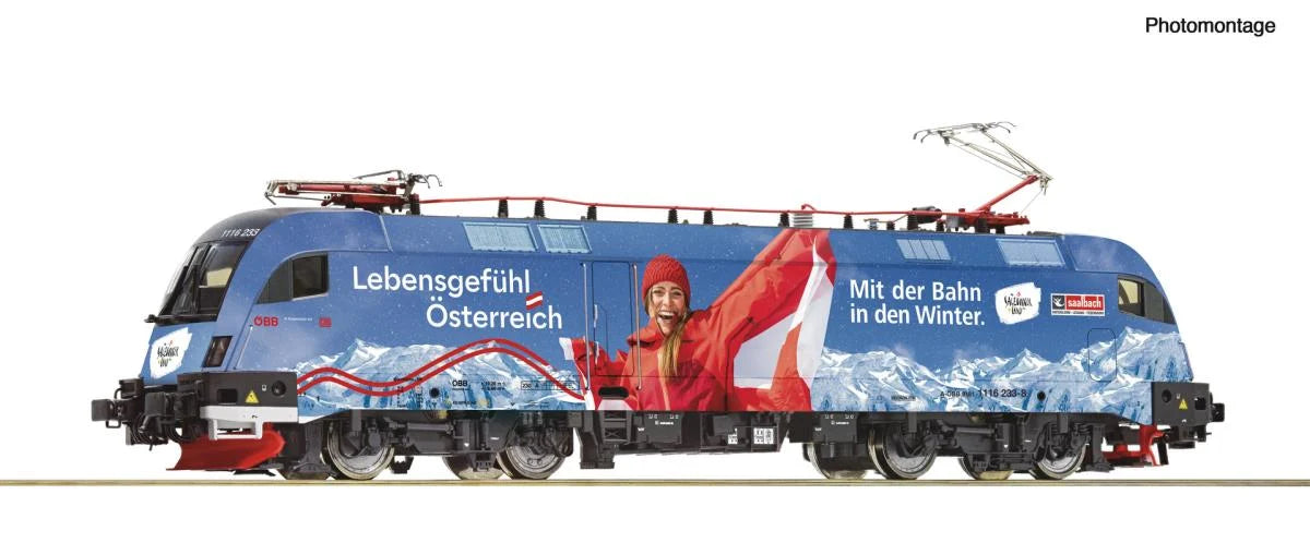 Roco OBB Rh1116 233-8 Winter im SalzburgerLand VI (DCC-Sound) RC7510036 HO Gauge