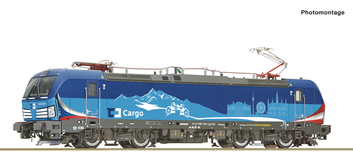 Roco CD Cargo Rh393 002-1 Electric Locomotive VI (DCC-Sound) RC7510113 HO Gauge
