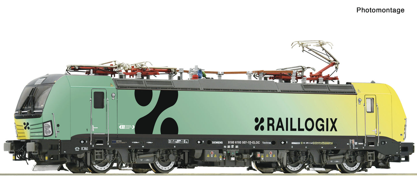 Roco Raillogix BR193 507-1 Electric Locomotive VI (DCC-Sound) RC7510137 HO Gauge