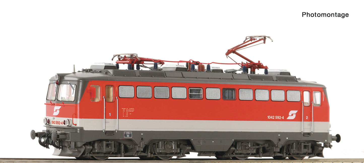 Roco OBB Rh1042 592-4 Electric Locomotive V (DCC-Sound) RC7510139 HO Gauge