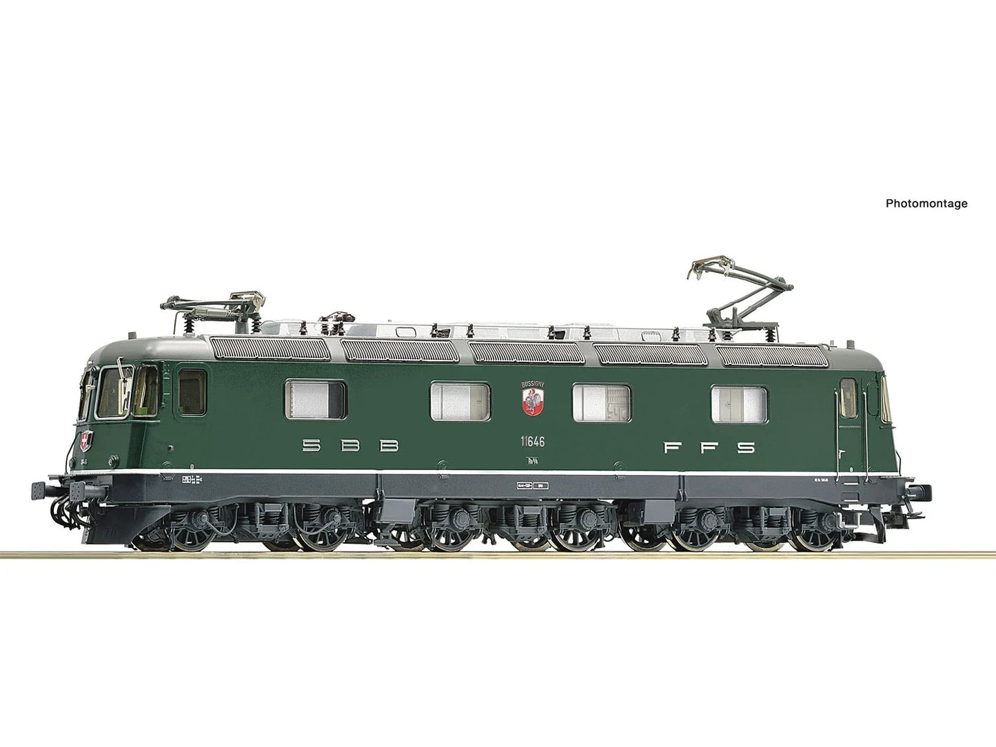 Roco 7510160 SBB Re6/6 11646 Electric Locomotive V (DCC-Sound) HO Gauge
