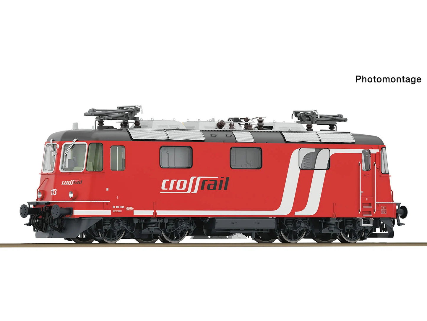 Roco 7510173 Crossrail Re436 113-5 Electric Locomotive V (DCC-Sound) HO Gauge