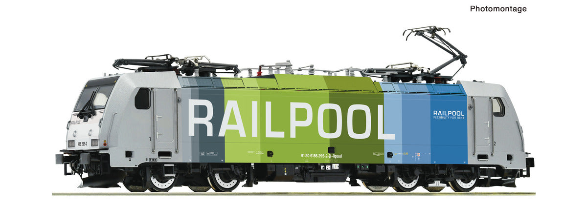 Roco Railpool BR186 295-2 Electric Locomotive VI (~AC-Sound) RC7520011 HO Gauge