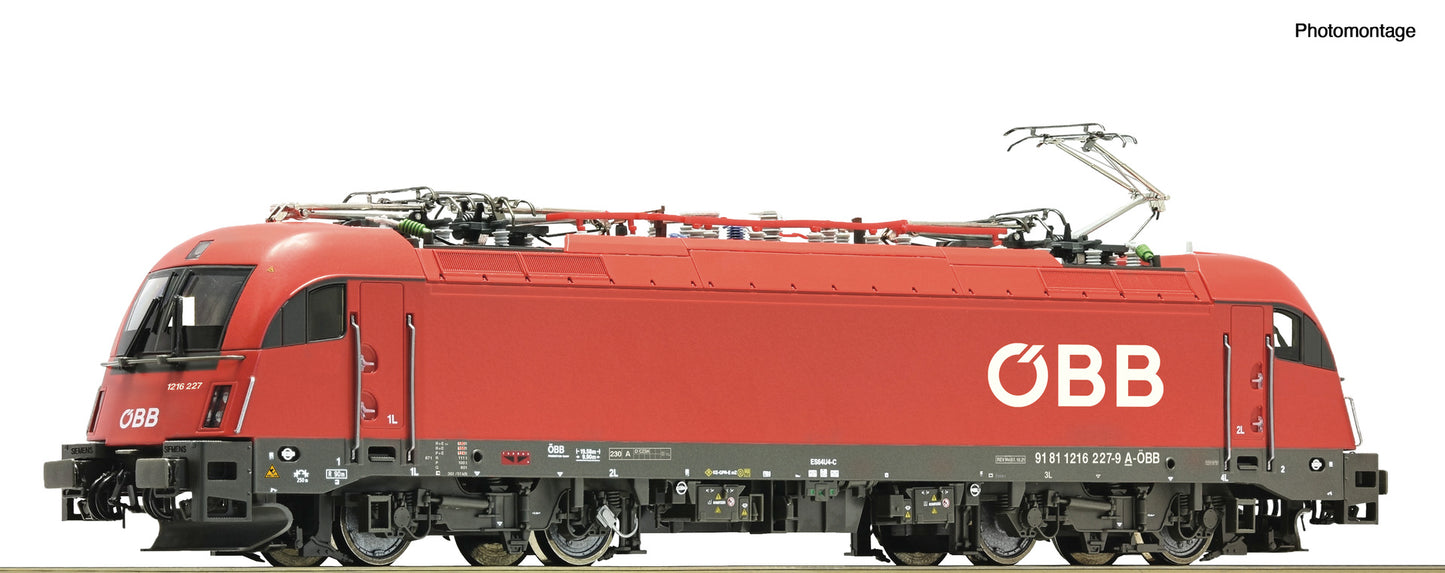 Roco OBB Rh1216 227-9 Electric Locomotive VI (~AC-Sound) HO Gauge RC7520032