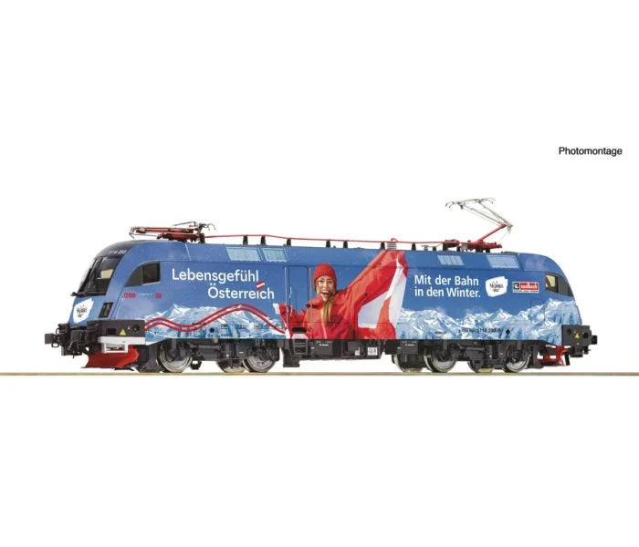 Roco OBB Rh1116 233-8 Winter im SalzburgerLand VI (~AC-Sound) RC7520036 HO Gauge