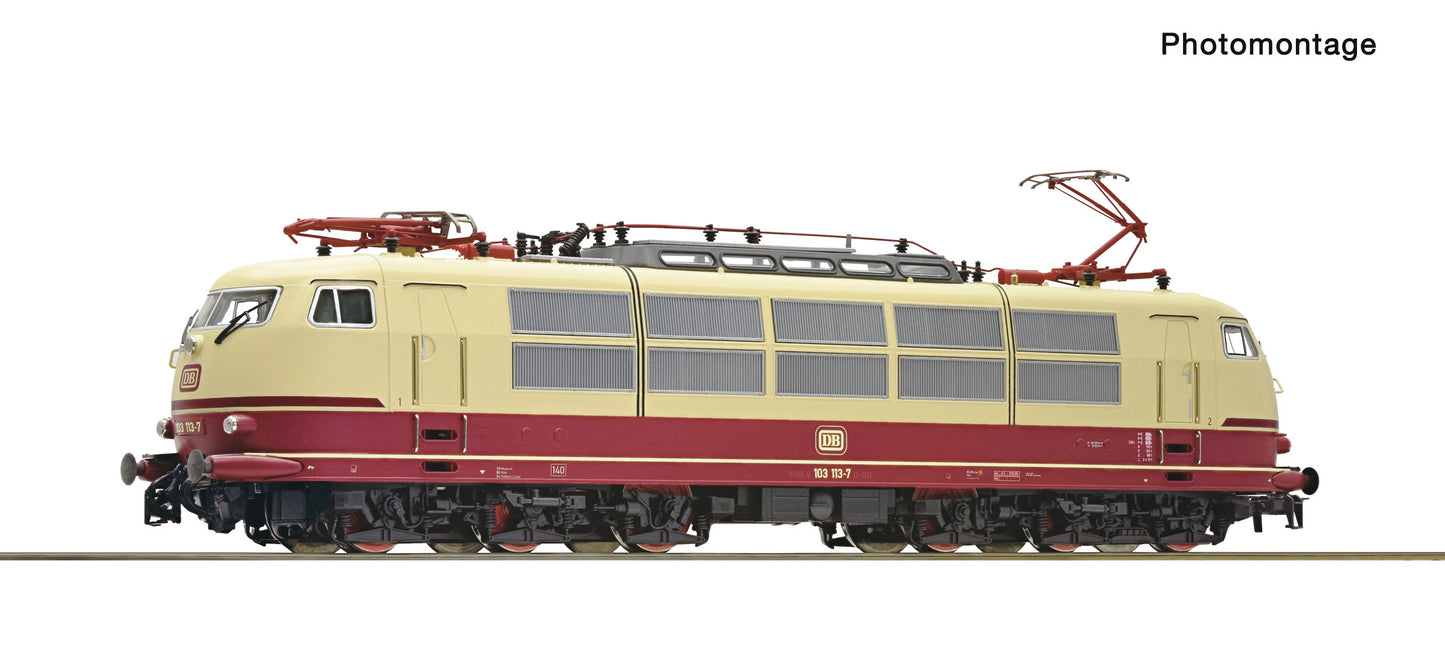 Roco DB Museum BR103 113-7 Electric Locomotive VI (~AC-Sound) RC7520134 HO Gauge