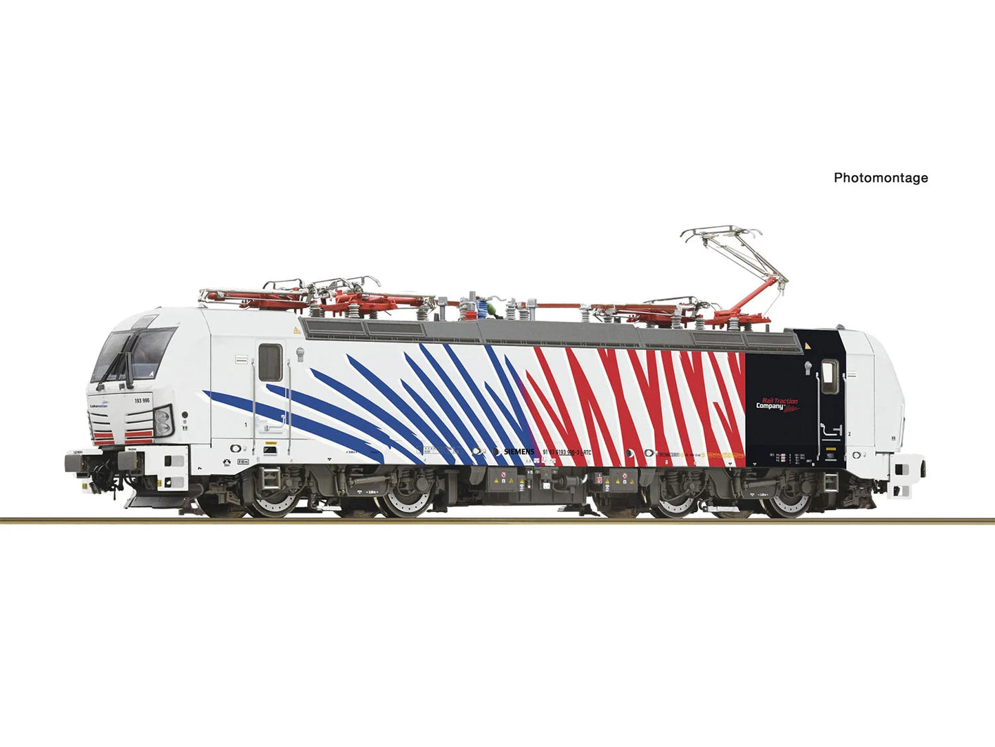 Roco 7520191 RTC BR193 996-3 Electric Locomotive VI (~AC-Sound) HO Gauge