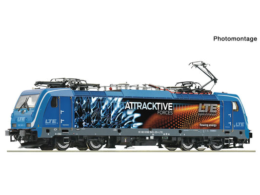 Roco 7520195 LTE BR186 945-2 Electric Locomotive VI (~AC-Sound) HO Gauge