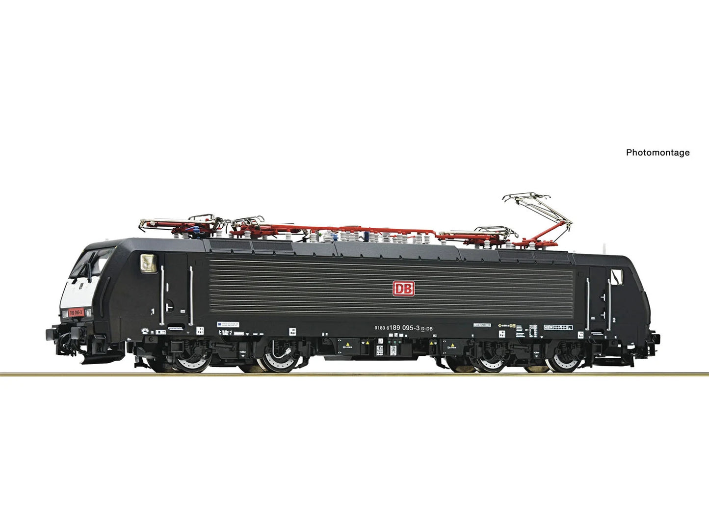 Roco 7520206 DBAG BR189 095-3 Electric Locomotive VI (~AC-Sound) HO Gauge