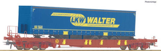 Roco AAE T3 Sdgmns743 Pocket Wagon LKW Walter Trailer VI HO Gauge RC76221
