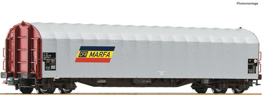 Roco 76474 CFR Marfa Sliding Tarpaulin Wagon VI HO