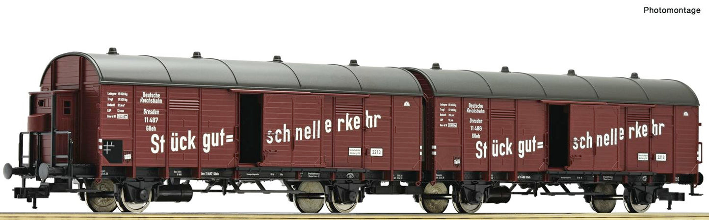 Roco 76557 DRG Leig Wagon Unit II HO