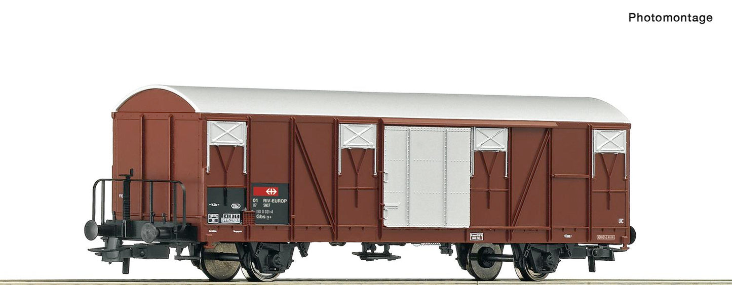 Roco 76661 SNCF Covered Goods Wagon V HO